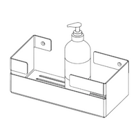 Mokko tall Shelf - nero - Deante
