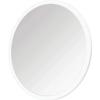 Round Cosmetic mirror magnetic - LED light - chrome - Deante