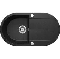 Deante Piva Granite Kitchen Sink – Reversible 1 Bowl - graphite - Deante