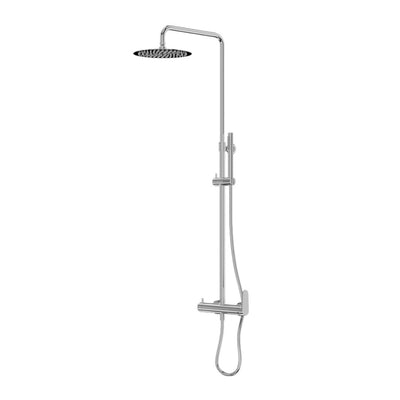 Shower Set with Rain Shower - Chrome