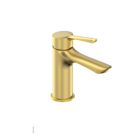 Gulietta Nefyn Brushed Brass Basin Mixer Tap
