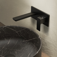 Aquila Wall Mounted Basin Tap on Wall