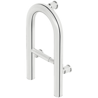 Vital Wall-mounted grab bar with space for toilet paper - 2in1
