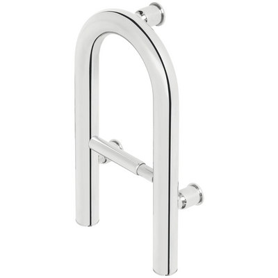 Vital Wall-mounted grab bar with space for toilet paper - 2in1