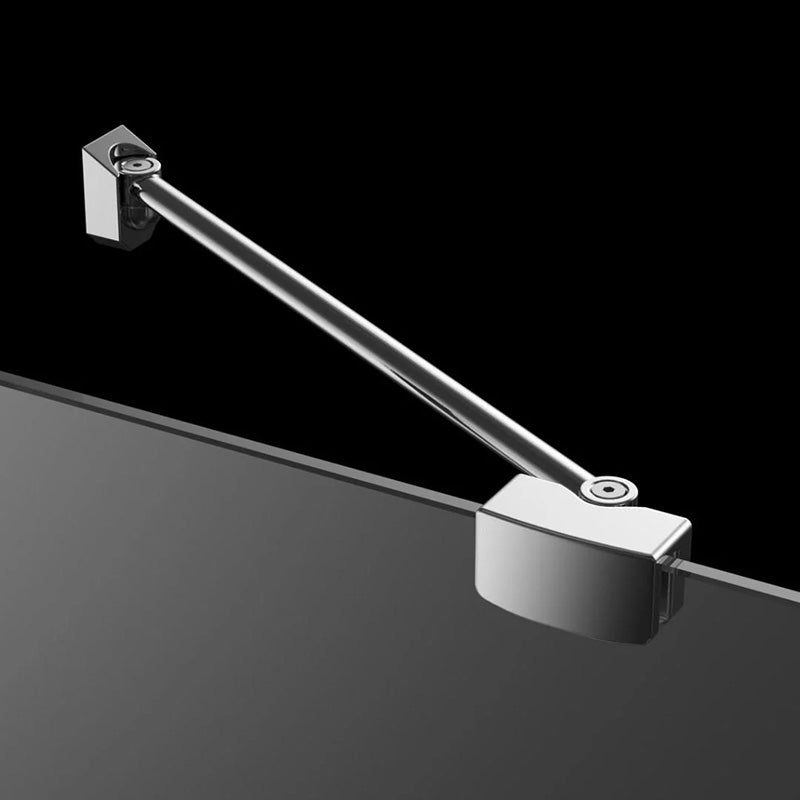 TORRENTA DWJS Hinged Chrome Shower Door