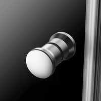 Torrenta DWJS Hinged Chrome Shower Door - Handle