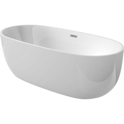 Alpinia Acrylic bathtub freestanding oval - 150 cm