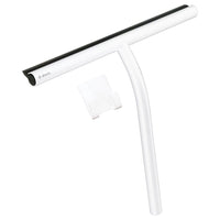 Silia Water Squeegee With Holder - White
