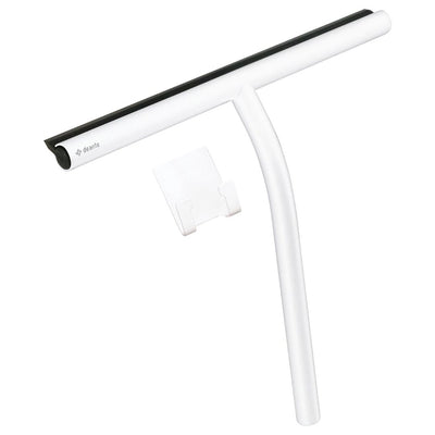 Silia Water Squeegee With Holder - White