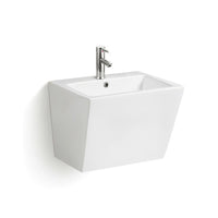 Nimbus Wall-Mounted Basin White