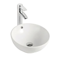 Polar Countertop Basin - White