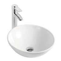 Alpine Countertop Basin - White