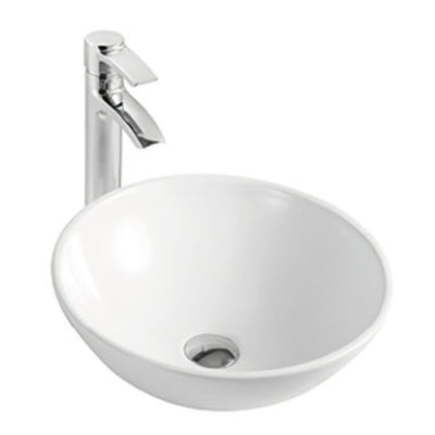 Alpine Countertop Basin - White