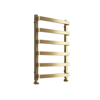 Hastings Towel Radiator Brushed Brass 800mm