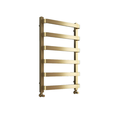 Hastings Towel Radiator Brushed Brass 800mm