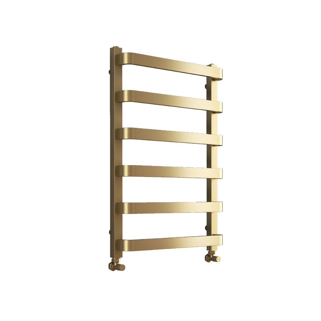 Hastings Radiator Hastings Brushed Brass Towel Radiator