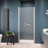 Eos DWJ I Hinged Chrome Shower Door