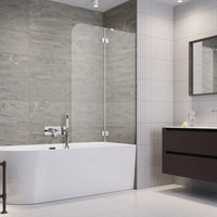 TORRENTA PND II Bath Screen - Chrome - 1000mm Left - Radaway