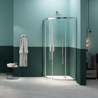 Gulietta Chrome Quadrant Shower Enclosure 800x800