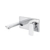Mokait Chrome Wall Mounted Basin Tap