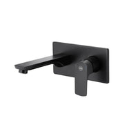 Mokait Black Wall Mounted Basin Tap - KFA