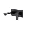 Mokait Black Wall Mounted Basin Tap