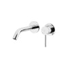 Chrome Wall Mounted Basin Tap