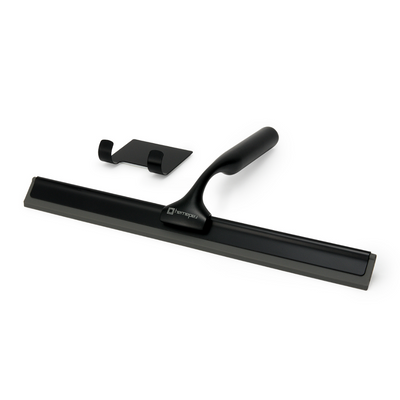 Radaway Water Squeegee With Holder - Black