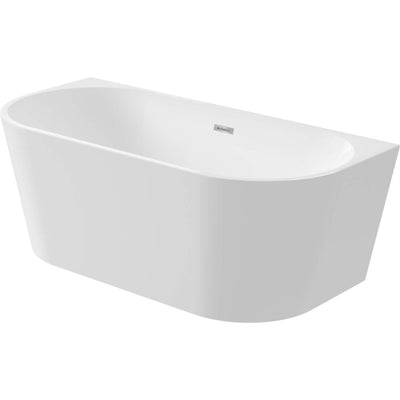 Silia Acrylic bathtub back-to-wall/freestanding - 1500 - Deante