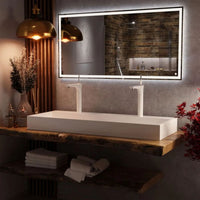 VEGAS-01 120x60cm LED Mirror in Bathroom