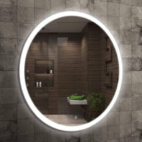 Violet 80 LED Round Mirror