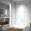 Walk-In Screen 8mm Clear Glass - Chrome Profile