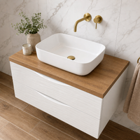 Galera Countertop Basin - White