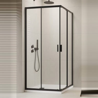 Radaway Alienta C Corner Shower Enclosure - Black