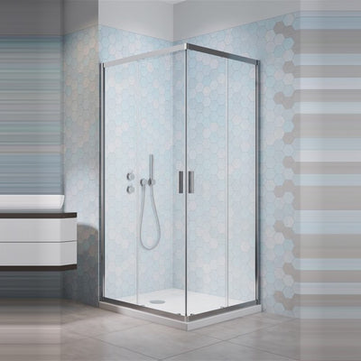 Radaway Alienta C Corner Shower Enclosure - Chrome