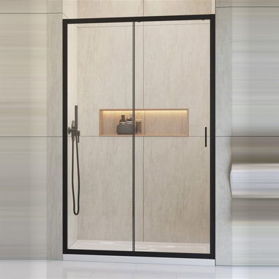 Radaway Alienta DWJ Sliding Shower Door - Black