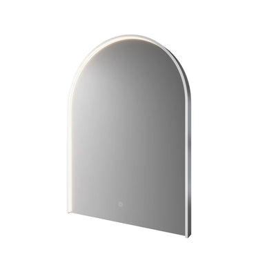 Arc Chrome LED bathroom mirror