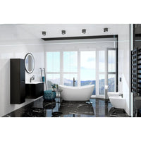 Archer Kolorado Matt Black Vanity Unit & Basin in Bathroom