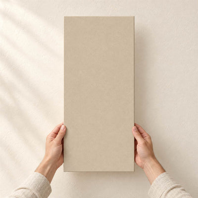 Archicross Base Beige Matt (R10) 60x30cm – full tile held in hands – product render