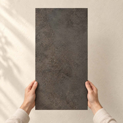 Archicross Concept Black Matt (R10) 60x30cm – full tile held in hands – product render