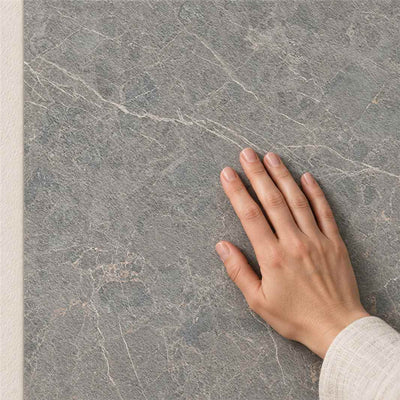 Archicross Stone Grey Structure A 30x60cm – hand touching relief surface – product render