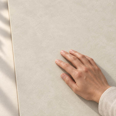 Architeq Crema Matt 120x60cm – hand touching matt tile surface – product render