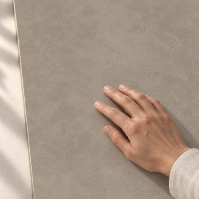 Architeq Mocca Matt 120x60cm – hand touching matt tile surface – product render
