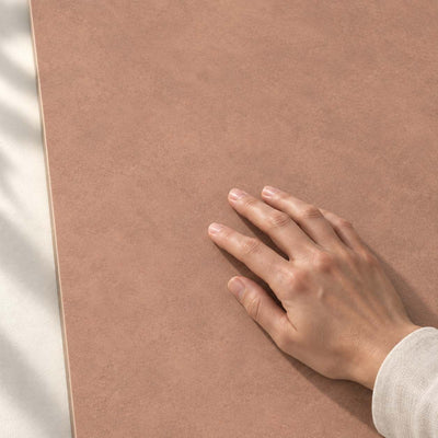 Architeq Terra Matt 120x60cm – hand touching matt tile surface – product render