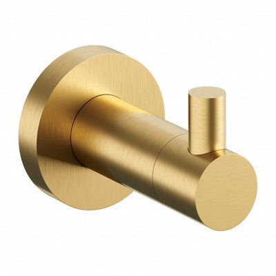 Modern Project Towel Hook — Brushed Gold