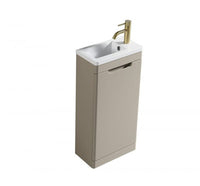 Accera Mini Floor Standing Vanity Unit - Soft Coffee - Bathroom Store Ireland