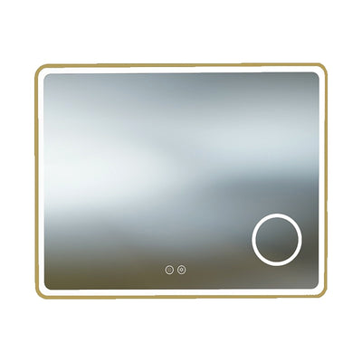 Glam Rectangular Wall Mirror 80×60 cm