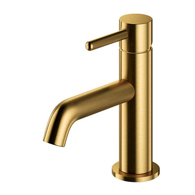 OMNIRES Y Basin Mixer Tap – Minimalist Design in Multiple Finishes — Brushed Gold