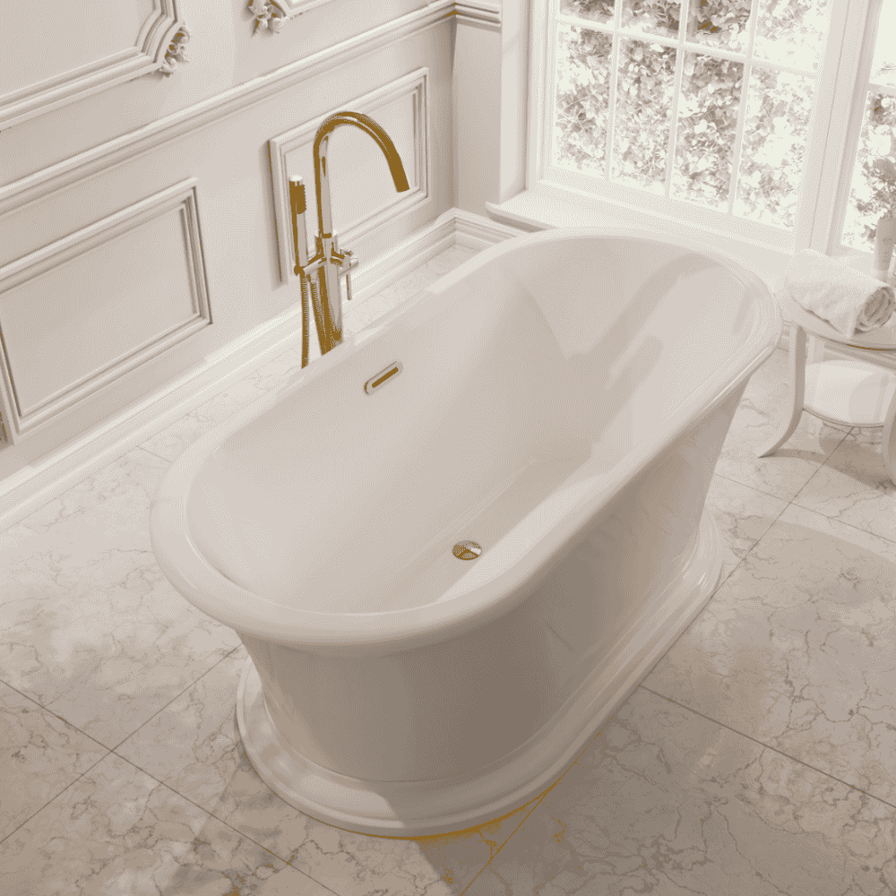 Oval baths