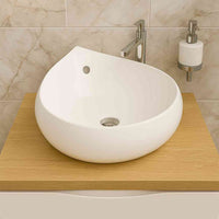 Ibiza Countertop Basin White - Bathroom Store Ireland